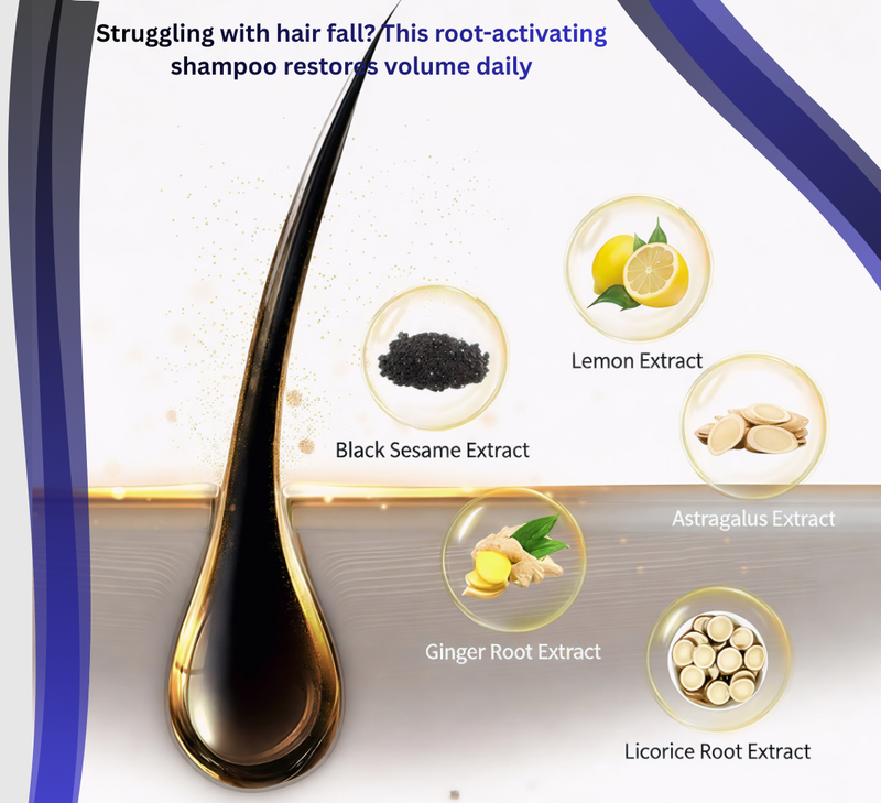 Hair Fall? Thinning? – Secret Root Activating Shampoo 100ml for Men & Women | Strong, Thick Hair!