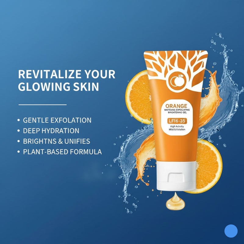 Dead Skin? Gone! 50 g Orange Exfoliating Gel Works Wonders