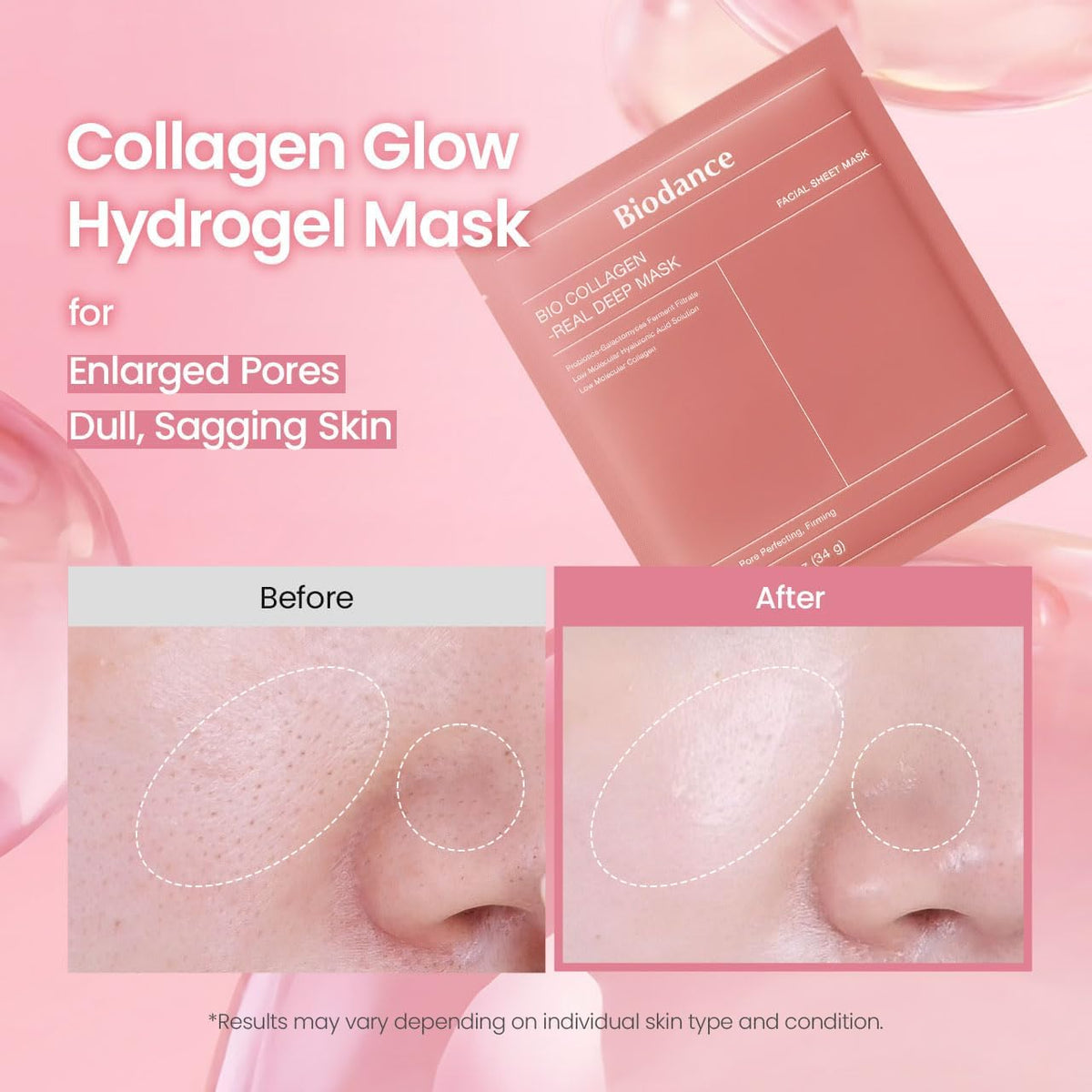 Biodance Bio-Collagen Real Deep Mask – Overnight Glass Skin Hydrogel Mask