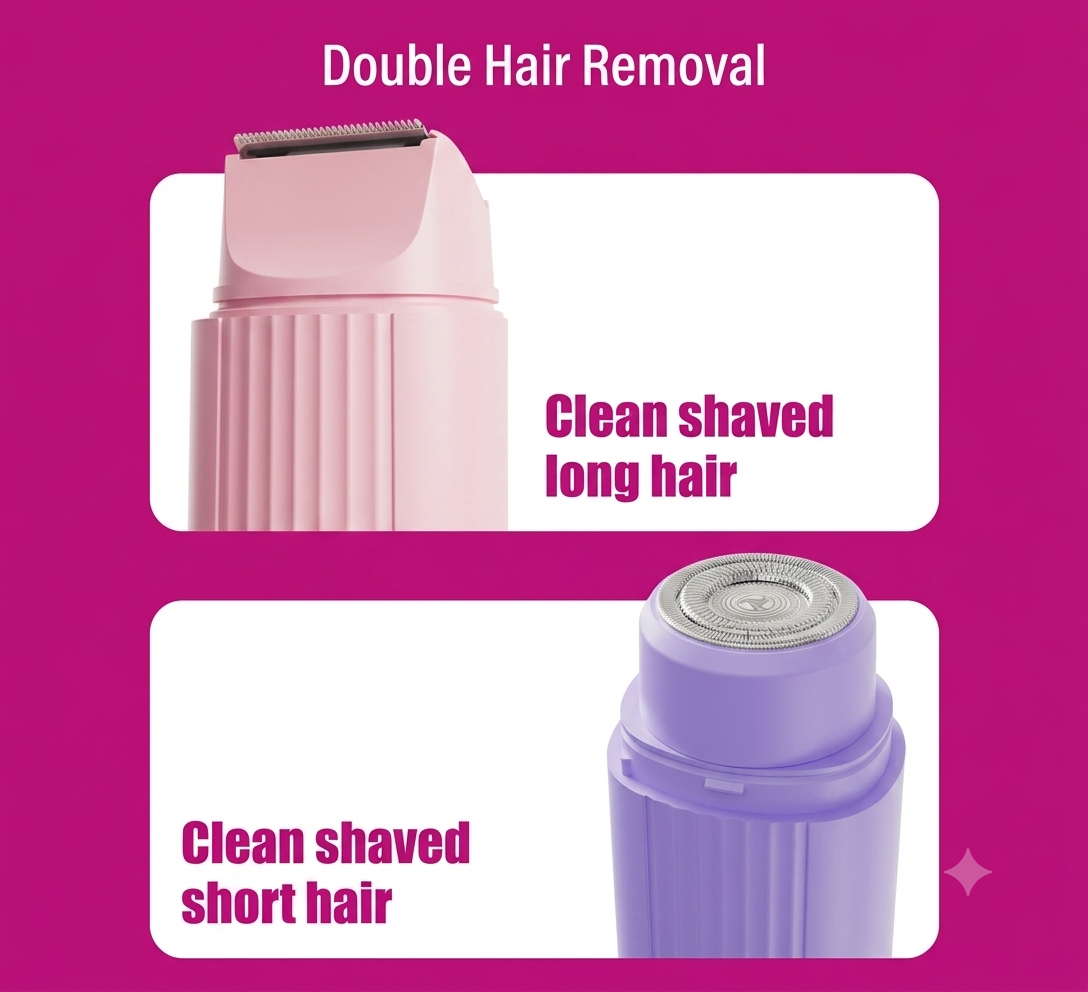Double Head Electric Shaver