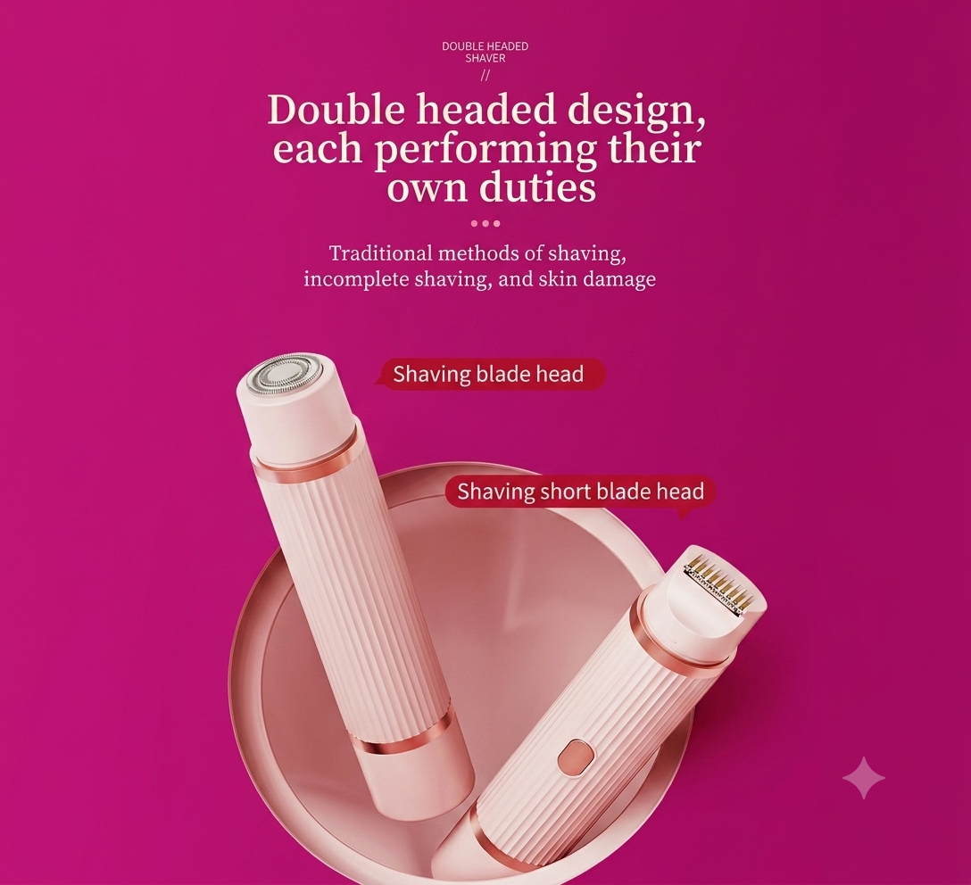 Double Head Electric Shaver