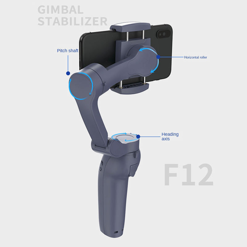 F12 Creator Kit – 3-Axis Gimbal, Wireless Mic & Tripod