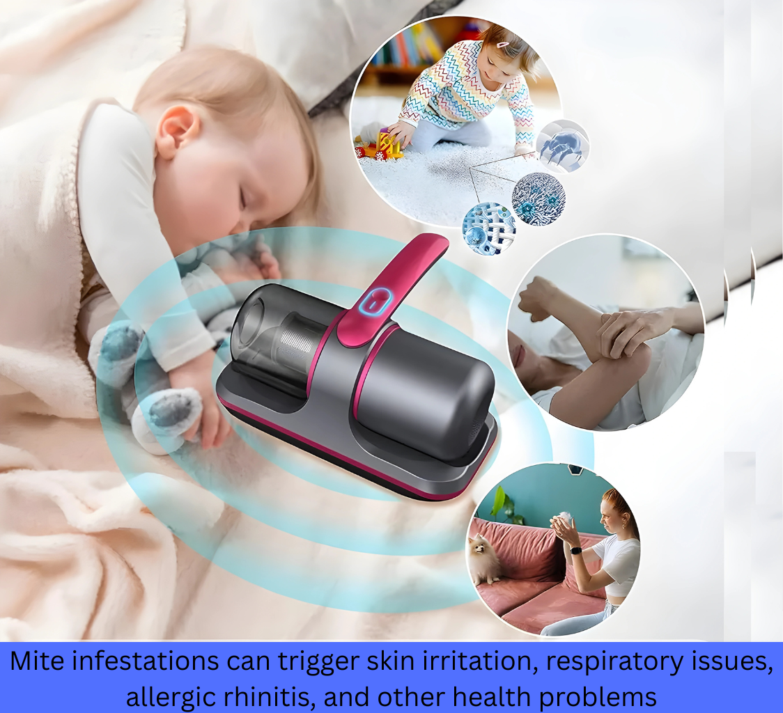 Invisible Dust Killer – Smart Heavy-Duty Dust Mite Remover for Beds, Sofas & Carpets