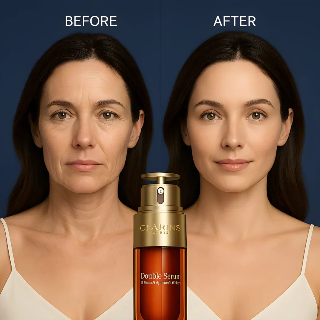 Unlock Youthful Skin Now – Clarins Paris 100 mg Double Serum©