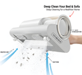 Handheld UV Vacuum Cleaner – 12kPa Cordless Power for Beds, Sofas & Pet Hair