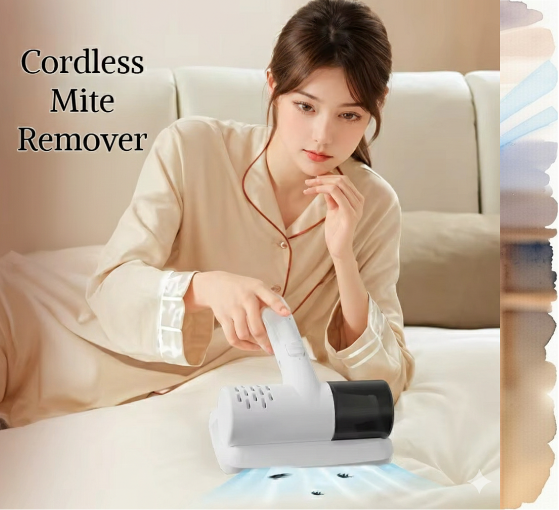 Handheld UV Vacuum Cleaner – 12kPa Cordless Power for Beds, Sofas & Pet Hair