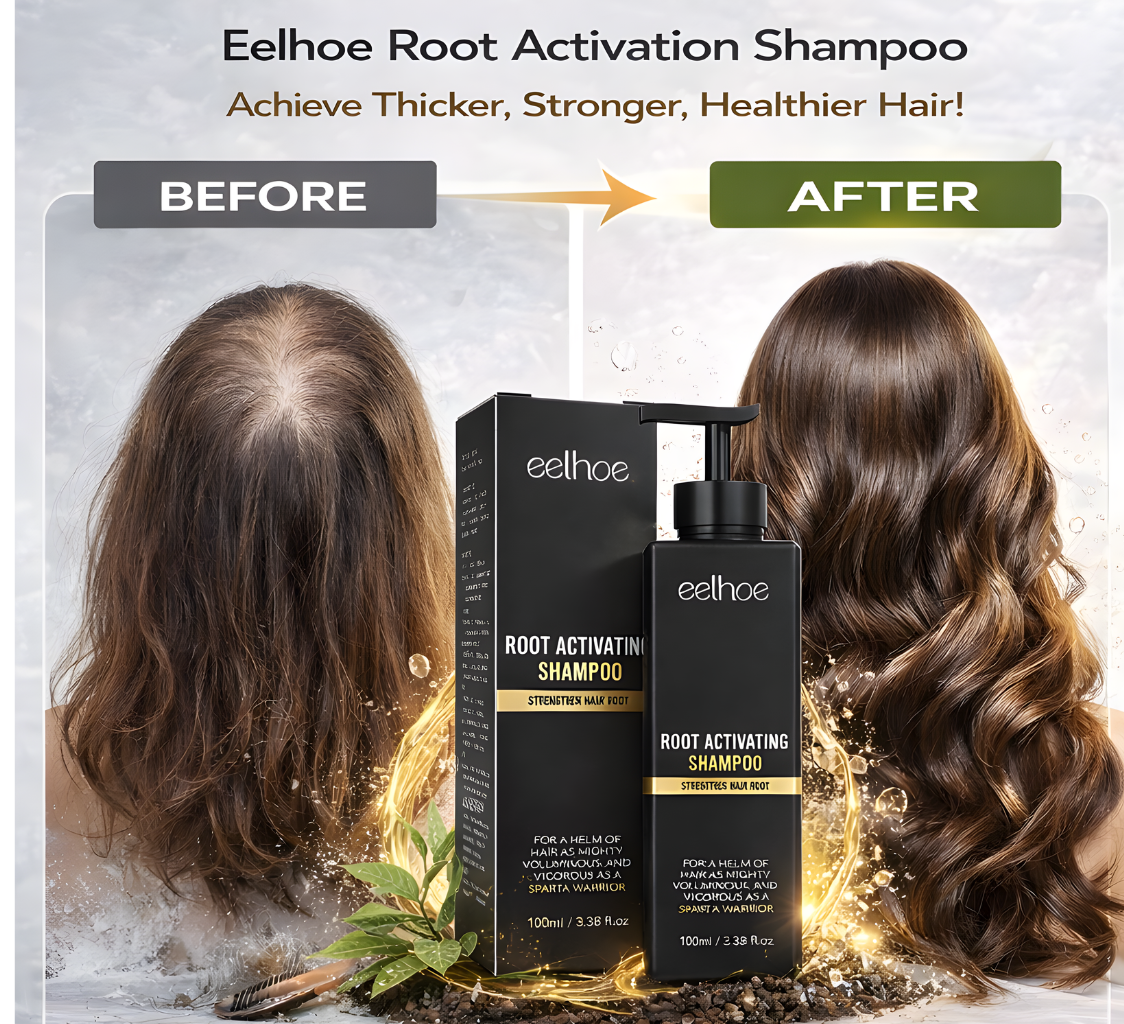Hair Fall? Thinning? – Secret Root Activating Shampoo 100ml for Men & Women | Strong, Thick Hair!