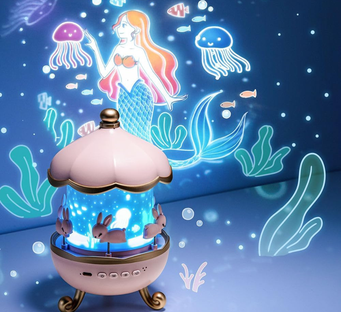 Dreamy Star Projector Music Box Perfect Gift for Kids