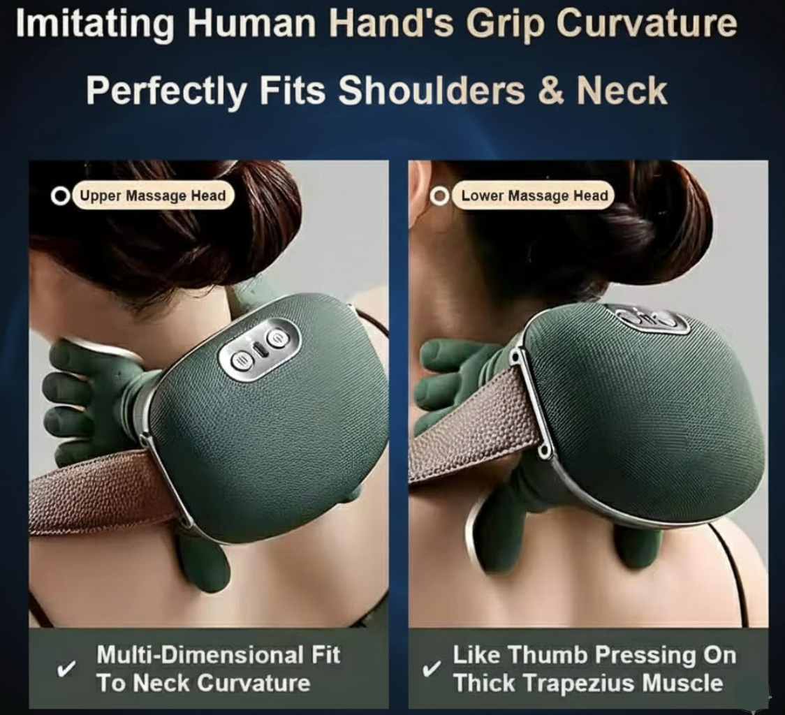 Modern / Tech Feel Intelligent Therapy for Neck & Shoulder Pain