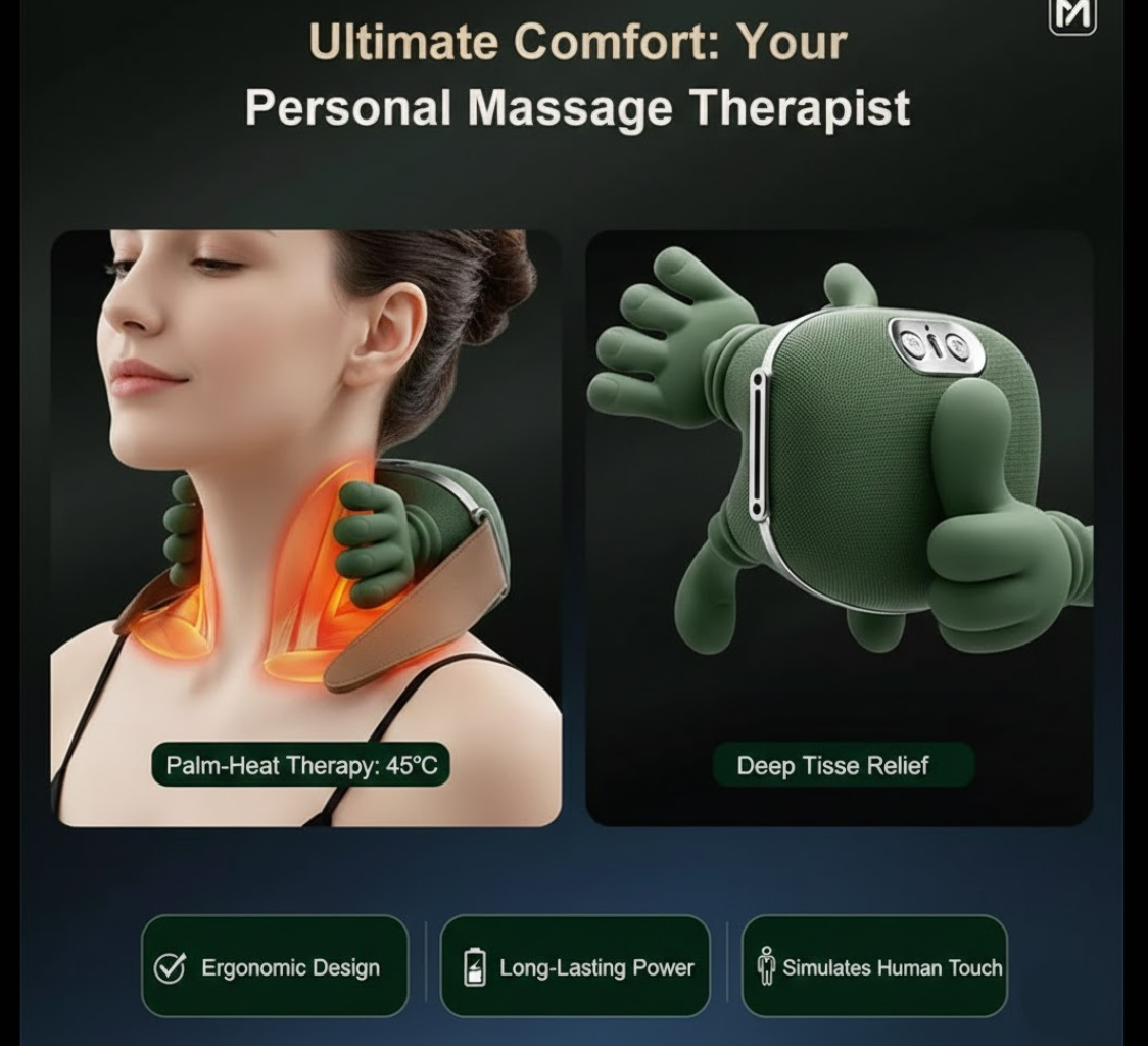 Modern / Tech Feel Intelligent Therapy for Neck & Shoulder Pain