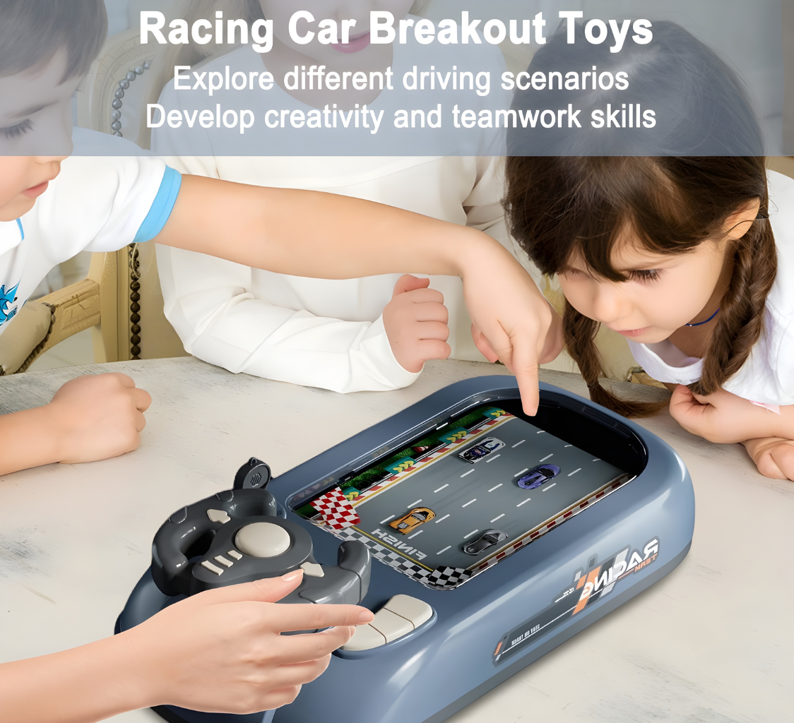 Racing Adventure Car Steering Wheel Toy for Kids Musical Driving Game Toddler Interactive Simulation Toy