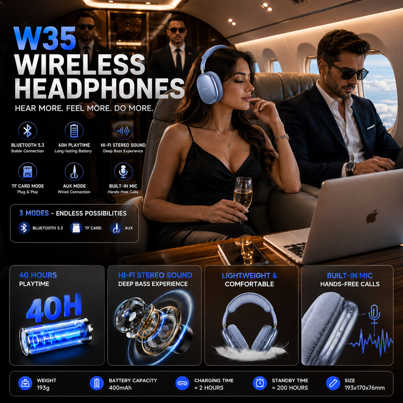 Hoco - Air Triumph BT Headset8 (W35)