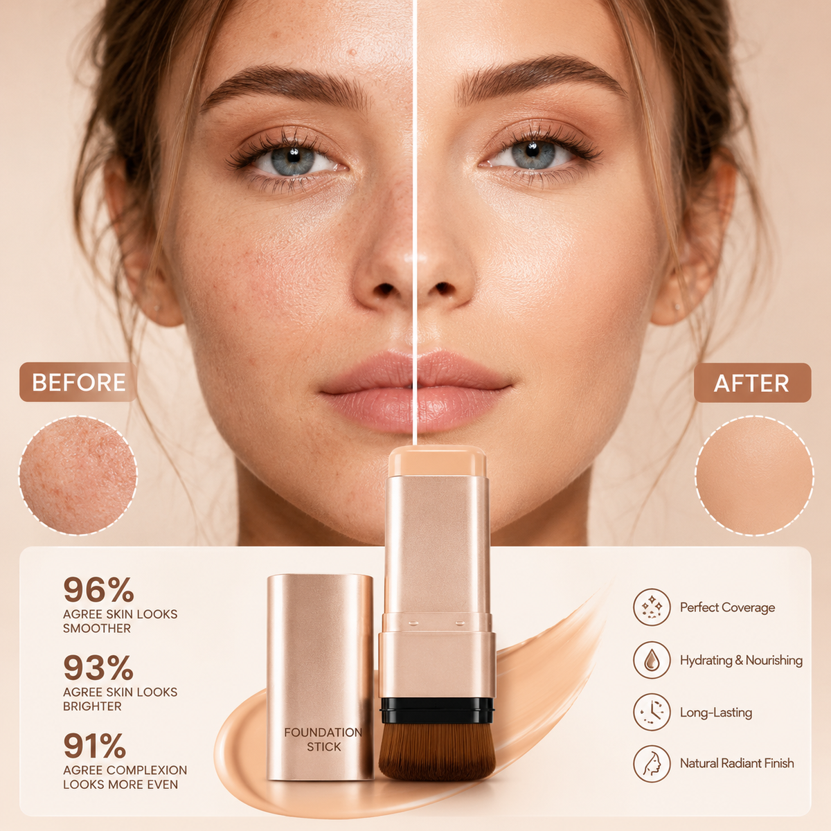 Water Light Base Stick Foundation